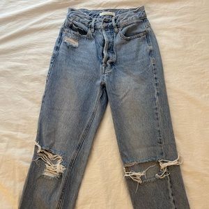 pacsun ultra high rise slim jeans size 22